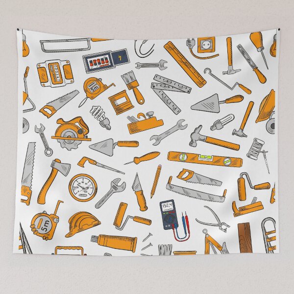 Item preview, Tools for electrician, carpenter, plumber designed and sold by EngineersArt.