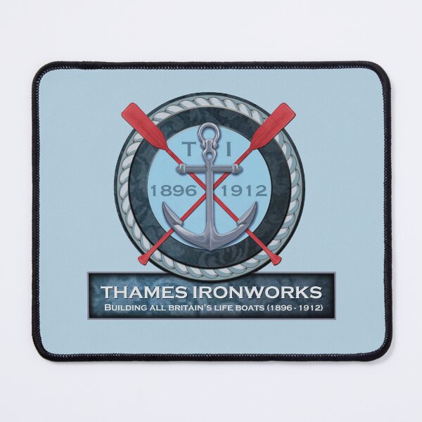 Item preview, Thames Ironworks Badge designed and sold by ThamesIronworks.