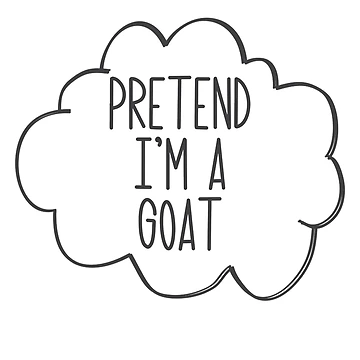 Vorschaubild zum Design Pretend I'm A Goat Lazy Halloween Costume Pretend Goat Gear von DynamicDesign