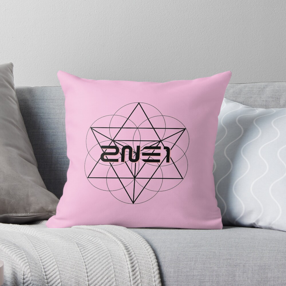 2ne1 Logo Sticker By Bballcourt Redbubble