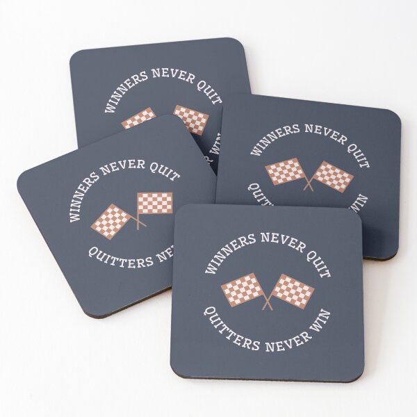 Item preview, Winners Never Quit - Quitters Never Win designed and sold by LKDesigns24.