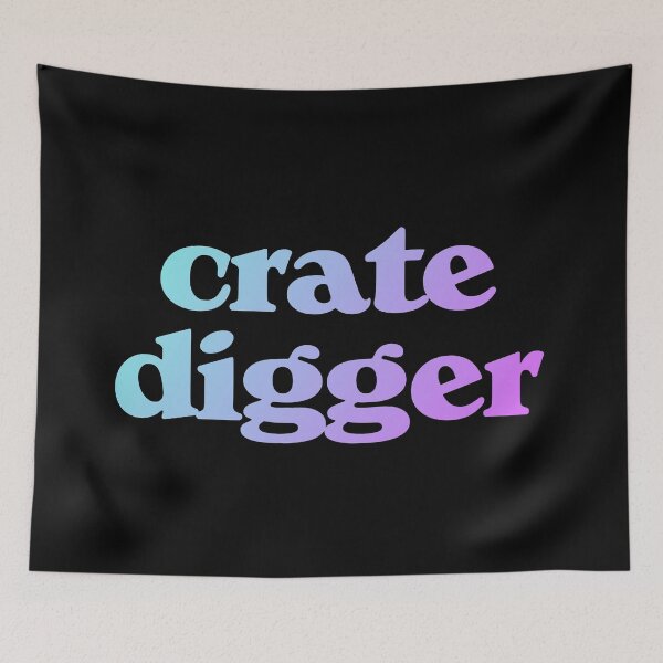 Item preview, Crate Digger Vinyl Record Collector Vintage Albums designed and sold by JackCurtis1991.