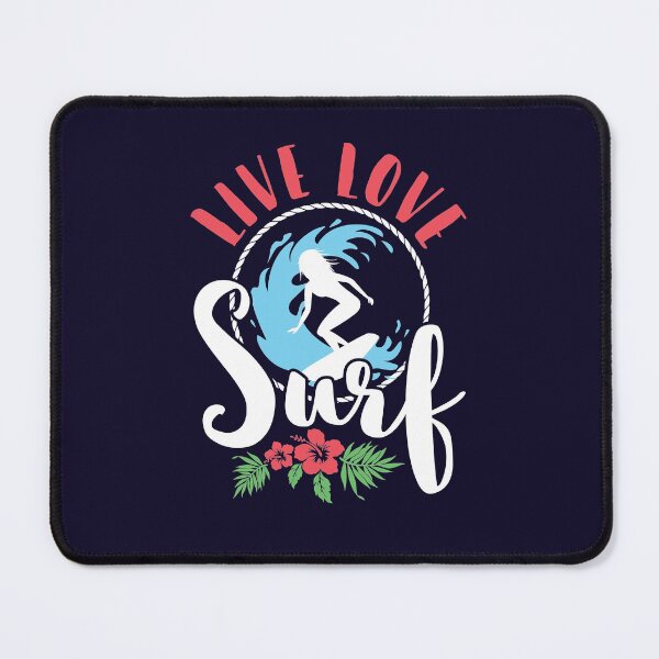 Item preview, Live Love Surf T-Shirt Women Surfer Gifts designed and sold by jaygo.