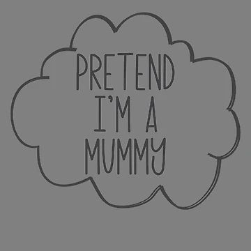 Vorschaubild zum Design Pretend I'm A Mummy Halloween Costume Pretend Mummy Gear von DynamicDesign