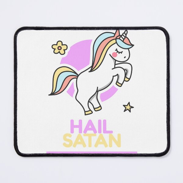 Item preview, Cutesy Satanic Unicorn designed and sold by artpirate.