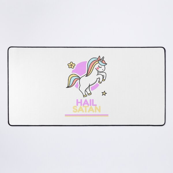 Item preview, Cutesy Satanic Unicorn designed and sold by artpirate.