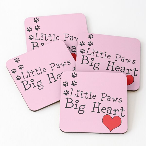 Item preview, Little Paws Big Heart Love Cat Animal lover Art Design Happy Apparel Essential Inspiration Joy Mood Funny Cat designed and sold by DesignByHeartUK.