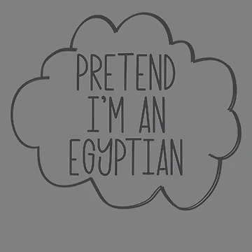 Vorschaubild zum Design Pretend I'm An Egyptian Halloween Costume Pretend Egyptian Gear von DynamicDesign