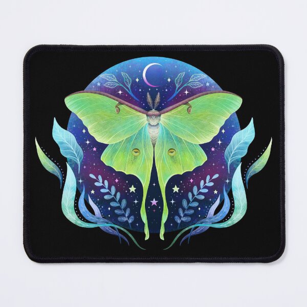 Luna moth moon witches design