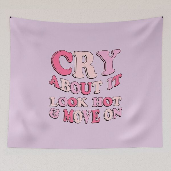 Item preview, CRY AND MOVE ON  designed and sold by Trendyclubshop.