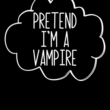 Vorschaubild zum Design Pretend I'm A Vampire Halloween Costume Pretend Vampire Gear von DynamicDesign