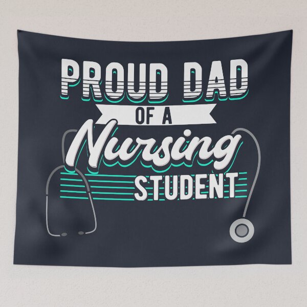 Item preview, Proud Dad of Nursing Student designed and sold by Bricke.