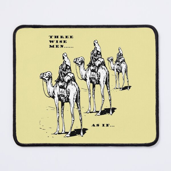Item preview, Christmas Humor Three Wise Men ..... As If  designed and sold by taiche.
