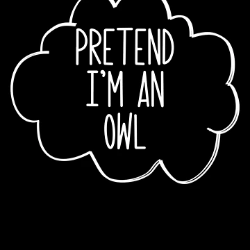 Vorschaubild zum Design Pretend I'm An Owl Lazy Halloween Costume Pretend Owl Gear von DynamicDesign
