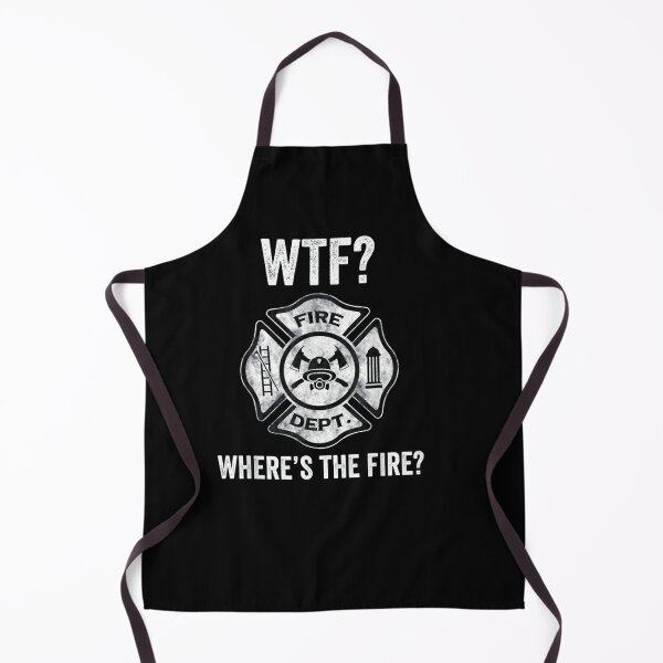 Item preview, WTF Where's The Fire | Funny Firefighter Gift designed and sold by ghazalish.