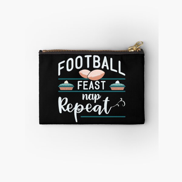 Item preview, Football Feast Nap Repeat | Funny Football Quotes designed and sold by DrawingBoard.