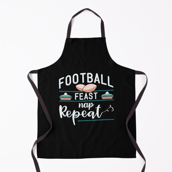 Item preview, Football Feast Nap Repeat | Funny Football Quotes designed and sold by DrawingBoard.