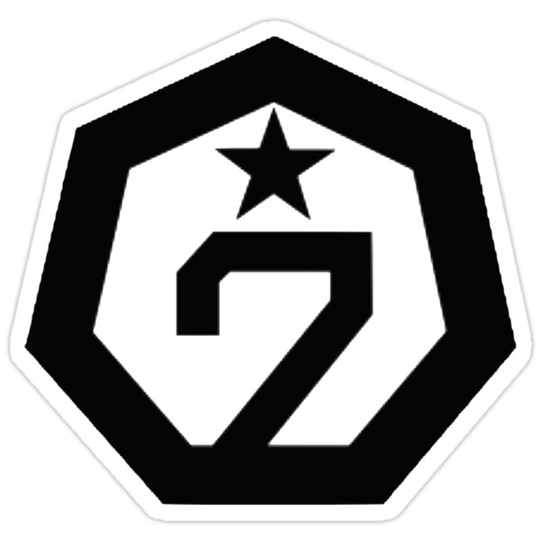 "GOT7 - Logo" Stickers by bballcourt | Redbubble