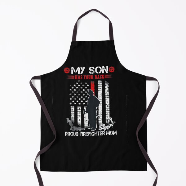 Item preview, My Son Has Your Back Proud Firefighter Mom | Funny Firefighter Gift designed and sold by ghazalish.