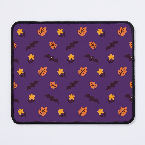 Artikelvorschau, Halloween-Muster Blumenblatt und Fledermaus [Freewind Store] entworfen und verkauft von Freewind-Studio.