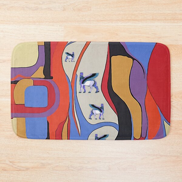 Item preview, Winged bull and Colors designed and sold by doniainart.