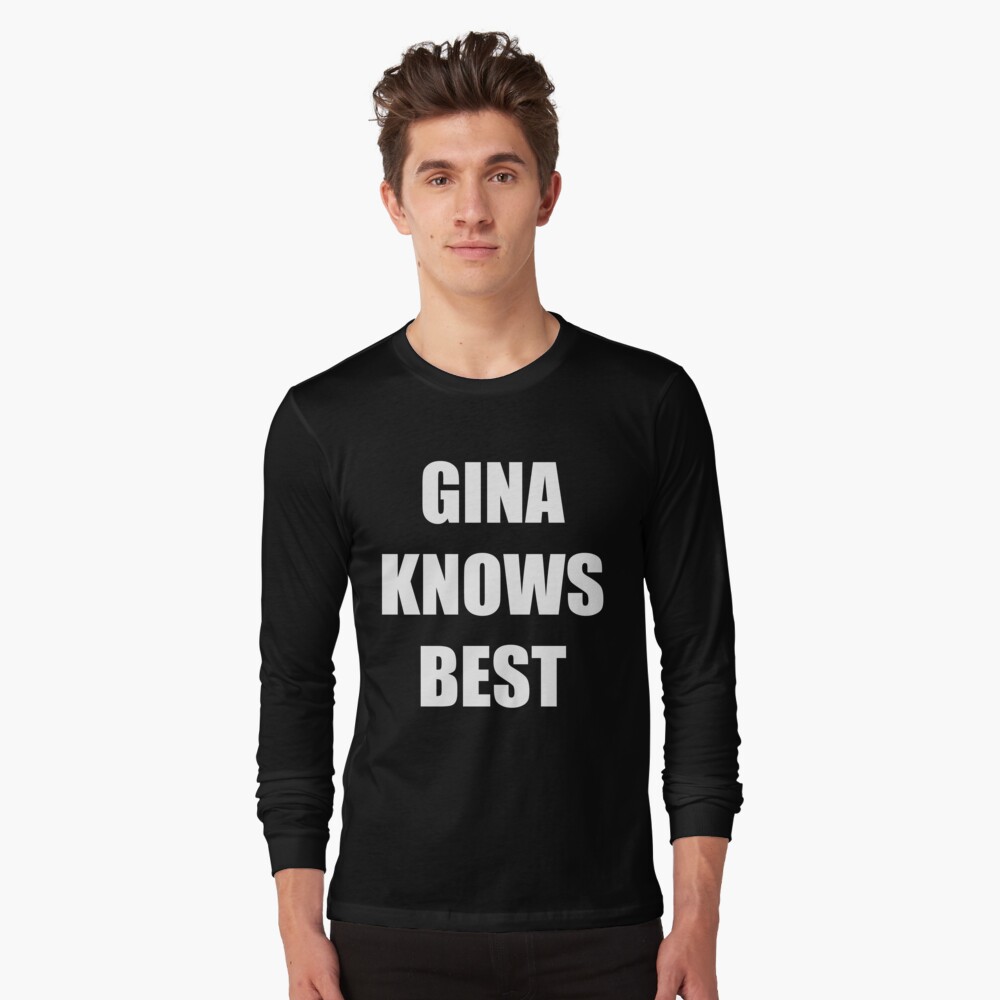 gina knows best shirt