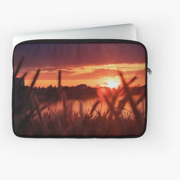 Beautiful Sunset By The Lake Laptop Sleeve