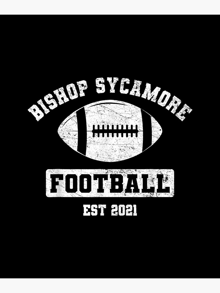 "Fake Varsity High School Football Team 2021 Sycamore" Poster by
