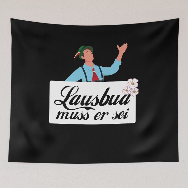 Item preview, Lausbua saying funny | Gift idea designed and sold by Alia König.
