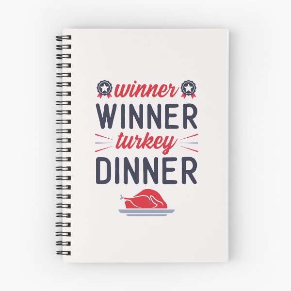 Item preview, Winner Winner Turkey Dinner | Funny Thanksgiving Quotes designed and sold by DrawingBoard.
