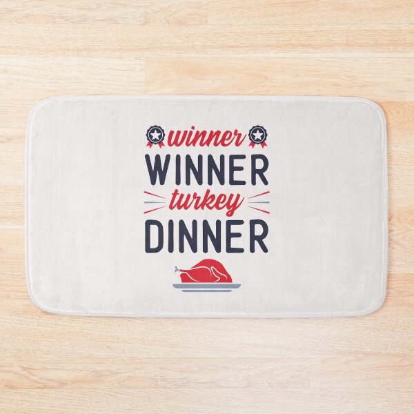 Item preview, Winner Winner Turkey Dinner | Funny Thanksgiving Quotes designed and sold by DrawingBoard.