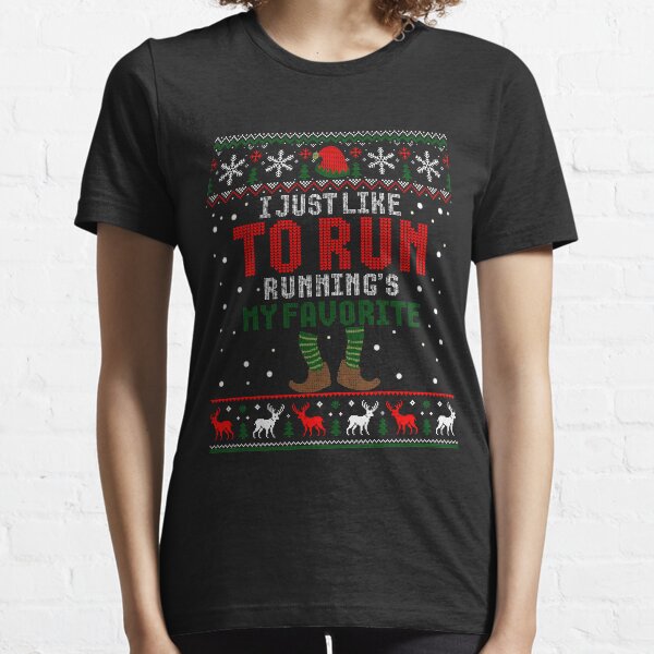 ugly sweater running shirt
