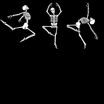 Vorschaubild zum Design Ballerina Skeletons Dancing Halloween Ballerina Skeleton Gear von DynamicDesign