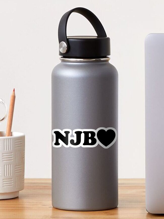 Thumbnail 1 of 3, Sticker, NJB Nice Jewish Boy designed and sold by MadEDesigns.