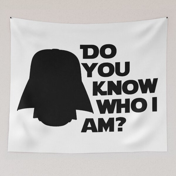 Item preview, Do You Know Who I Am? designed and sold by LivingItFunky.