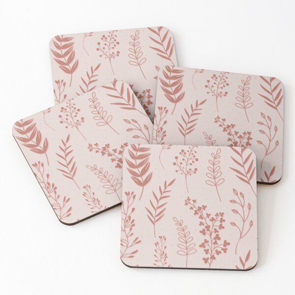 Item preview, Grasses on the light pink background  designed and sold by kMariaART.