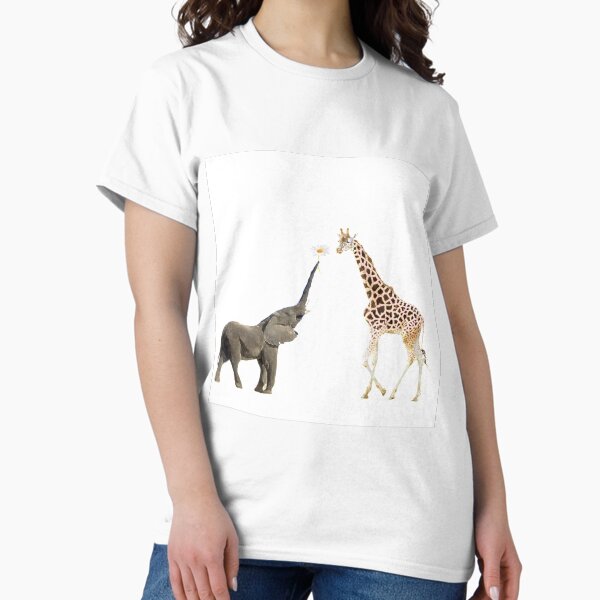 Aperçu de l'œuvre La girafe et l'éléphant créée et vendue par itzpiitz.