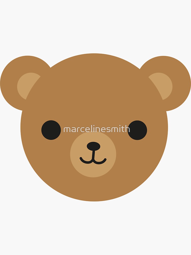 Thumbnail 3 of 3, Sticker, Kawaii Teddy Bears designed and sold by marcelinesmith.