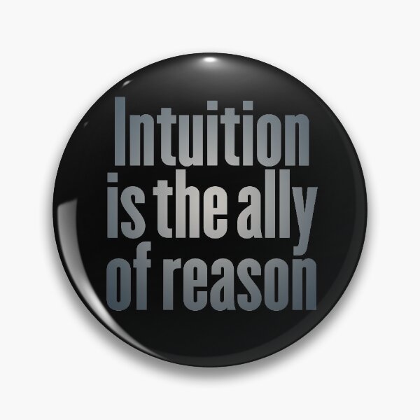 Item preview, Intuition is the ally of reason v.2 designed and sold by x1brett.