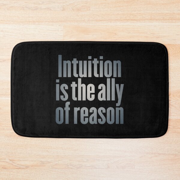 Item preview, Intuition is the ally of reason v.2 designed and sold by x1brett.