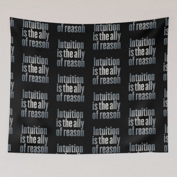 Item preview, Intuition is the ally of reason v.2 designed and sold by x1brett.