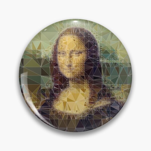 Item preview, Mona Lisa - Triangle Grid designed and sold by MisterSquid.