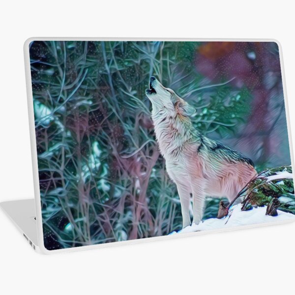 Item preview, Howling Hunter Wolf In The Snow designed and sold by Funpart.