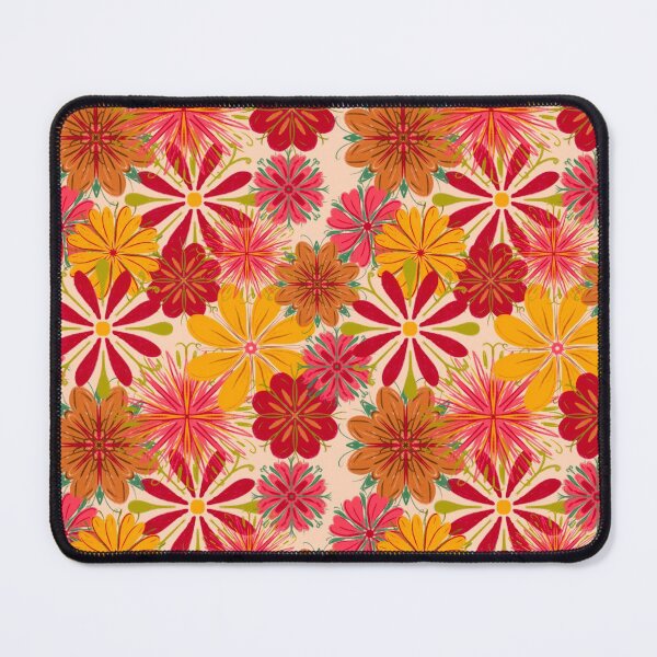 Item preview, Floral artwork red designed and sold by Anastasia Toska.