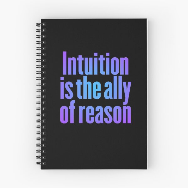Item preview, Intuition is the ally of reason v.3 designed and sold by x1brett.