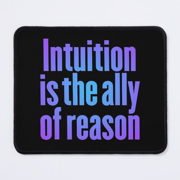 Item preview, Intuition is the ally of reason v.3 designed and sold by x1brett.