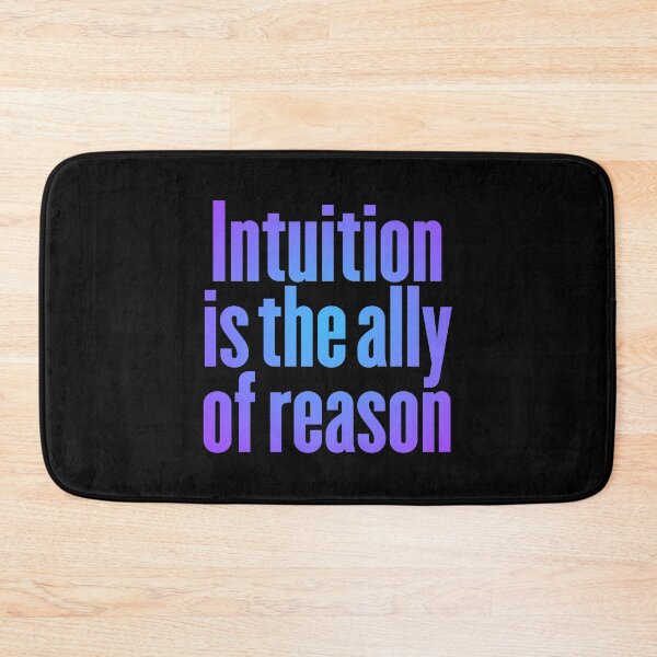 Item preview, Intuition is the ally of reason v.3 designed and sold by x1brett.