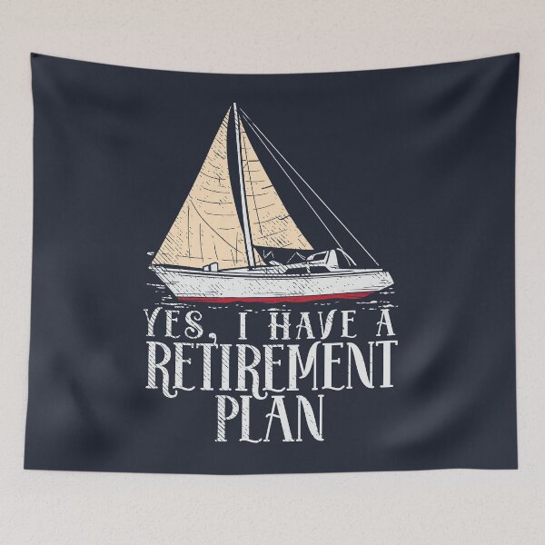 Item preview, Boat Captain Retirement Plan designed and sold by Bricke.