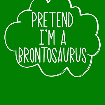 Vorschaubild zum Design Pretend I'm A Brontosaurus Halloween Costume Brontosaurus Gear von DynamicDesign