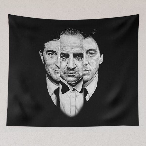 Item preview, Classic Hollywood Trilogy Godfather Film Mafia designed and sold by Caren Harrell.
